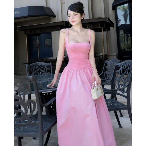 Đầm Maxi Hai Dây Dáng Xòe DA217 Chemstore - Nữ - Women - Hình ảnh 2