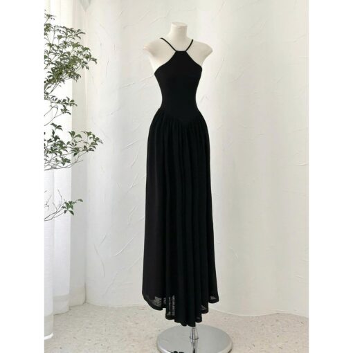 Đầm Maxi Body Cổ Yếm Mix Tùng Suông DO190 Chemstore - Đầm Dành Cho Nữ - Women - Hình ảnh 5