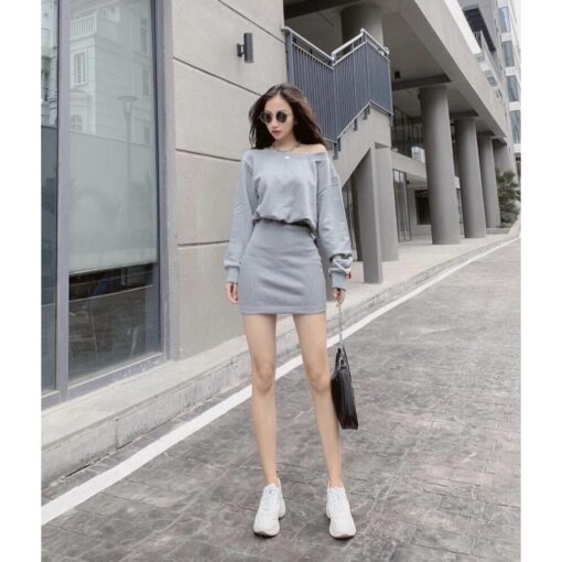 Đầm Mini Liền Trễ Vai Ôm Body DH003 Chemstore - Nữ - Women - Hình ảnh 4