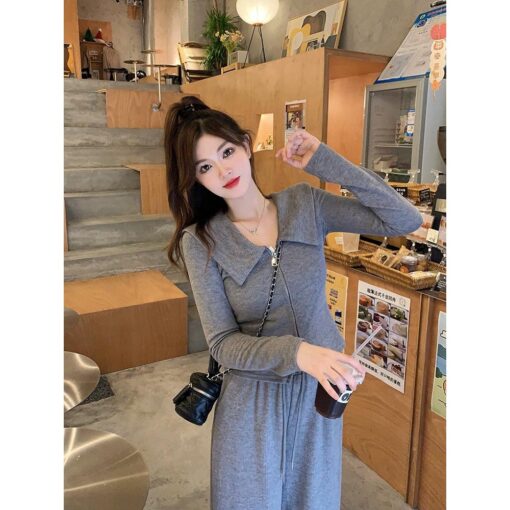 Bộ Áo Tay Dài Mix Quần Ống Suông SA069 Chemstore cho Nữ - Women - Hình ảnh 6