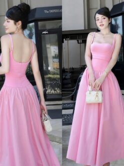 Đầm Maxi Hai Dây Dáng Xòe DA217 Chemstore - Nữ - Women