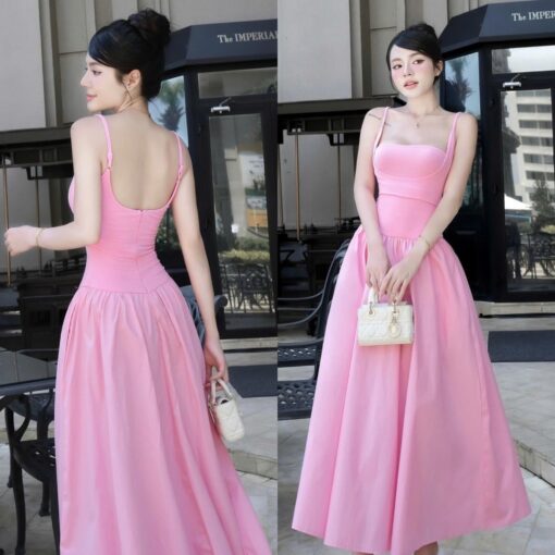 Đầm Maxi Hai Dây Dáng Xòe DA217 Chemstore - Nữ - Women