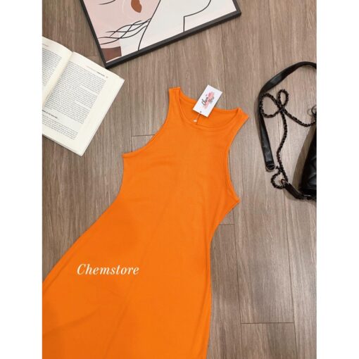Đầm Body Midi Ba Lỗ Xòe Phong Cách Thanh Lịch DA215 Chemstore - Nữ - Women - Hình ảnh 8