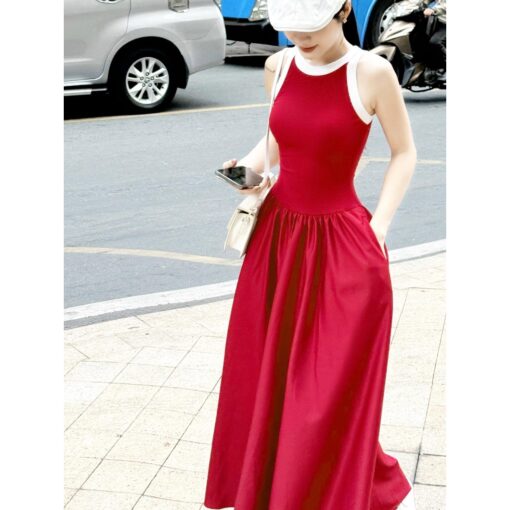 Đầm Maxi Body Phối Tùng Xòe DO195 Chemstore - Dành Cho Nữ - Women