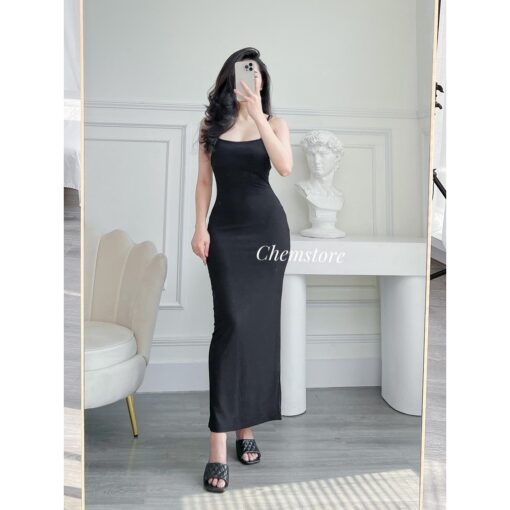 Đầm Maxi Body Suông Hai Dây DO100 Chemstore - Nữ - Women - Hình ảnh 5