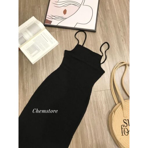 Đầm Maxi Body Suông Hai Dây DO100 Chemstore - Nữ - Women - Hình ảnh 7