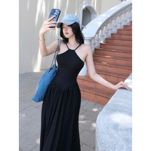 Đầm Maxi Body Cổ Yếm Mix Tùng Suông DO190 Chemstore - Đầm Dành Cho Nữ - Women